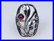 835-Argent-Style-Ancien-Art-Nouveau-Anneau-0-40-CT-Rubis-01-sxj