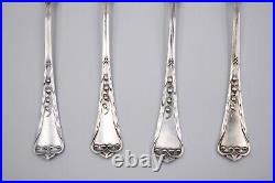 9 couverts de table cuillères & fourchettes en argent Art Nouveau Jezler muguet