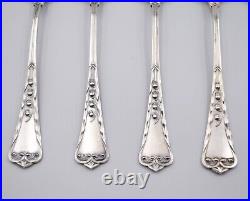 9 couverts de table cuillères & fourchettes en argent Art Nouveau Jezler muguet