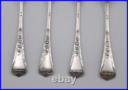 9 couverts de table cuillères & fourchettes en argent Art Nouveau Jezler muguet