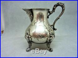 Ancien Pot A Lait Argent Massif Art Nouveau Minerve Solid Silver Milk Pot