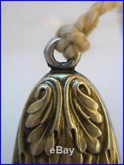 Ancien bijou Pendentif en Argent Massif Art-Nouveau / travail de Dieppe 1900