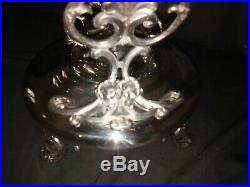 CHRISTOFLE superbe fontaine à thé théière samovar en métal argenté art-nouveau