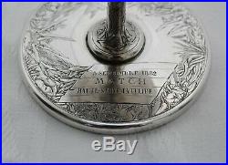 COUPE TROPHEE AVIRON ARGENT MASSIF ART NOUVEAU 1882 Sterling Silver Rowing Cup