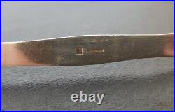Christofle 12 porte couteaux en métal argenté modèle Art nouveau Japonais Filet