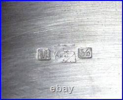 Coffret en métal argenté Sécession Viennoise avec sa clef Art Nouveau WMF