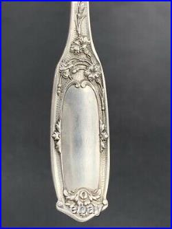 Couverts de service argent massif Art Nouveau c. 1900 Antique solid silver cutle