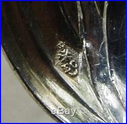 E. CardeilhacSuite de 12 petites cuillères d'époque art nouveau argent massif