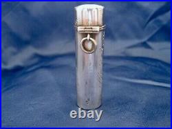 Flacon parfum sel art nouveau Dropsy argent Quitte Prudent 1882
