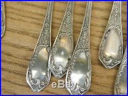 Fourchettes à Escargot Art Nouveau en Argent Plaqué Ercuis Silver Silber