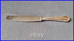 Ménagère 12 Couteaux 23,5cm Métal argenté et lame Inox