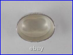 Rare Taille XXL Rond de Serviette Style Art Nouveau 835er Argent W. Binder 1910