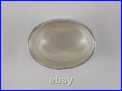 Rare Taille XXL Rond de Serviette Style Art Nouveau 835er Argent W. Binder 1910