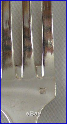 Ravinet d'Enfert ménagère de 49 pièces avec couteaux, Art Nouveau, métal argenté