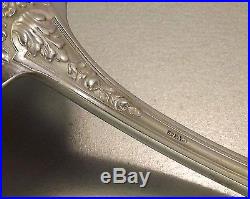 Sfam Chambly Menagere 38 Pieces En Metal Argente Style Louis XV Fleuri Debut Xx°