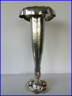 Superbe et rare vase art nouveau en argent 925/1000 par TIFFANY & Co